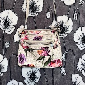 Dana Buchman Floral Crossbody Purse
